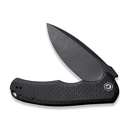 CIVIVI Knives™ Praxis Liner Lock C803G Black Micarta 9Cr18MoV Stainless Steel Pocket Knife