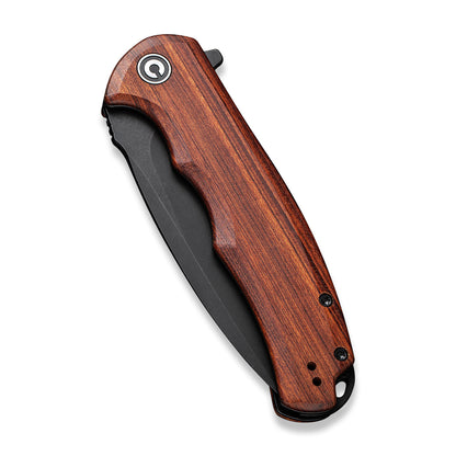 CIVIVI Knives™ Praxis Liner Lock C803H Cuibourtia Wood 9Cr18MoV Stainless Steel Pocket Knife