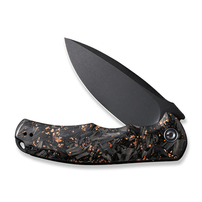 CIVIVI Knives™ Praxis Liner Lock C803I Carbon Fiber & Copper Shred 9Cr18MoV Stainless Steel Pocket Knife