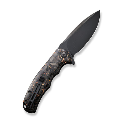 CIVIVI Knives™ Praxis Liner Lock C803I Carbon Fiber & Copper Shred 9Cr18MoV Stainless Steel Pocket Knife