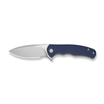 CIVIVI Knives™ Mini Praxis Liner Lock C18026C-6 Blue Canvas Micarta D2 Semi-Stainless Steel Pocket Knife