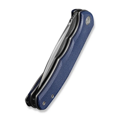 CIVIVI Knives™ Mini Praxis Liner Lock C18026C-6 Blue Canvas Micarta D2 Semi-Stainless Steel Pocket Knife