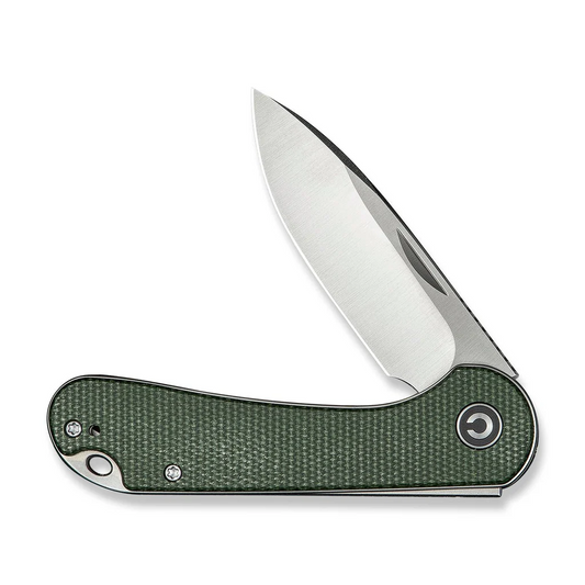 CIVIVI Knives™ Elementum Slip-joint C18062AJ-2 Green Canvas G10 14C28N Stainless Steel Pocket Knife