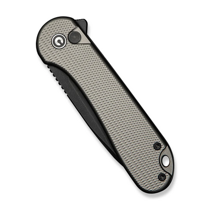 CIVIVI Knives™ Elementum 2 Button Lock C18062PD-1 Aluminum Nitro-V Stainless Steel Pocket Knife