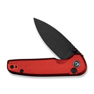 CIVIVI Knives™ Mini Shakan Button Lock C20052F-2 Red Anodized Aluminum Nitro-V Stainless Steel Pocket Knife