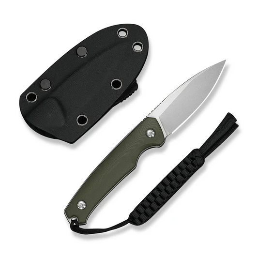 CIVIVI Knives™ Altus Fixed Blade C20076B-1 OD Green G10 14C28N Stainless Steel Knife
