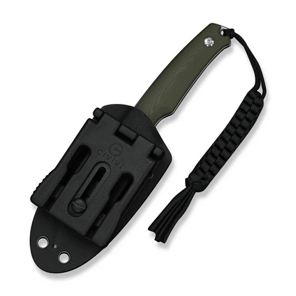 CIVIVI Knives™ Altus Fixed Blade C20076B-1 OD Green G10 14C28N Stainless Steel Knife