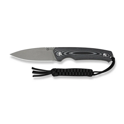 CIVIVI Knives™ Altus Fixed Blade C20076B-2 Gray & Black G10 14C28N Stainless Steel Knife