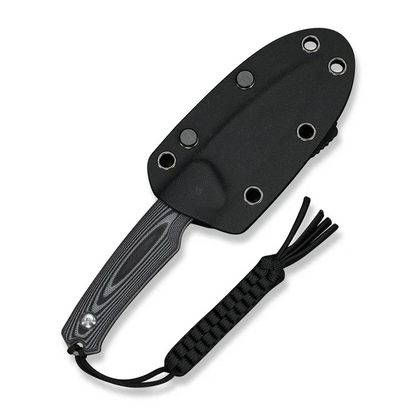 CIVIVI Knives™ Altus Fixed Blade C20076B-2 Gray & Black G10 14C28N Stainless Steel Knife