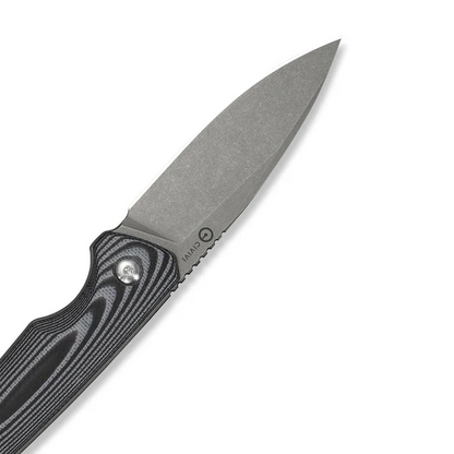 CIVIVI Knives™ Altus Fixed Blade C20076B-2 Gray & Black G10 14C28N Stainless Steel Knife