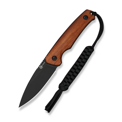 CIVIVI Knives™ Altus Fixed Blade C20076B-3 Guibourtia Wood 14C28N Stainless Steel Knife