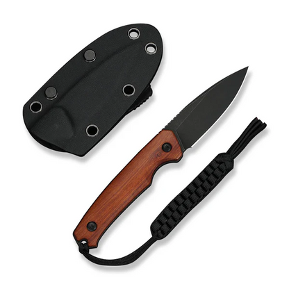 CIVIVI Knives™ Altus Fixed Blade C20076B-3 Guibourtia Wood 14C28N Stainless Steel Knife