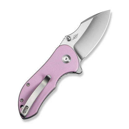 CIVIVI Knives™ Gordo Liner Lock C22018C-4 Powder Pink G10 D2 Semi-Stainless Steel Pocket Knife