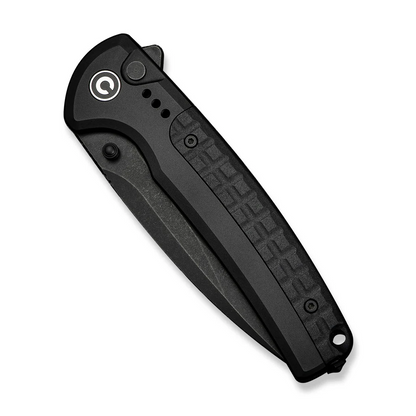 CIVIVI Knives™ Sentinel Strike II C22025D-1 Black Aluminum and Black FRN Nitro-V Stainless Steel Pocket Knife
