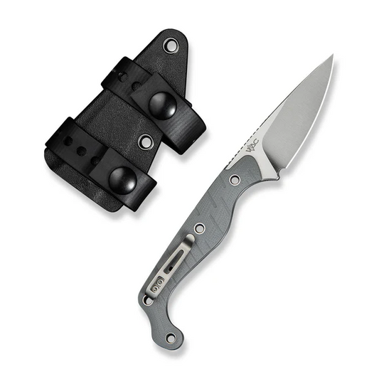 CIVIVI Knives™ SOKN Fixed Blade C22027-2 Gray G10 Nitro-V Stainless Steel Pocket Knife