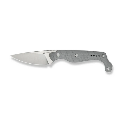 CIVIVI Knives™ SOKN Fixed Blade C22027-2 Gray G10 Nitro-V Stainless Steel Pocket Knife