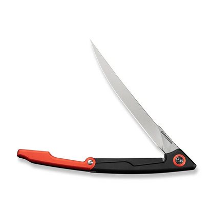 CIVIVI Knives™ Shawka Folding Fillet Liner Lock C22029B-1 Red & Black Anodized Aluminum 14C28N Stainless Steel Knife