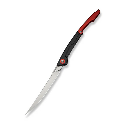 CIVIVI Knives™ Shawka Folding Fillet Liner Lock C22029B-1 Red & Black Anodized Aluminum 14C28N Stainless Steel Knife