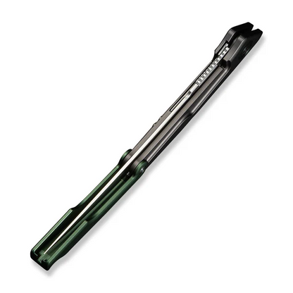 CIVIVI Knives™ Shawka Folding Fillet Liner Lock C22029B-3 Green & Gray Anodized Aluminum 14C28N Stainless Steel Knife