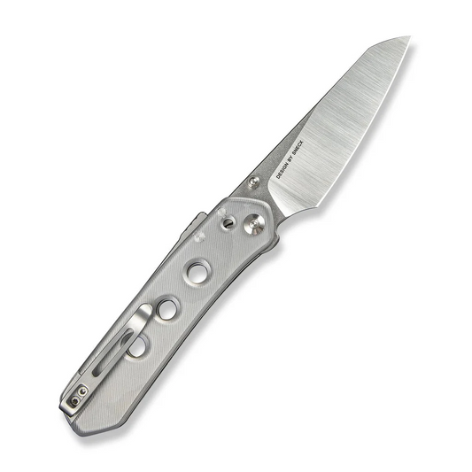 CIVIVI Knives™ Vision FG Superlock C22036-7 Polished Clear Lexan Nitro-V Stainless Steel Pocket Knife