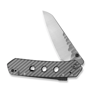 CIVIVI Knives™ Vision FG Superlock C22036-8 Black & Gray Clear Lexan Nitro-V Stainless Steel Pocket Knife