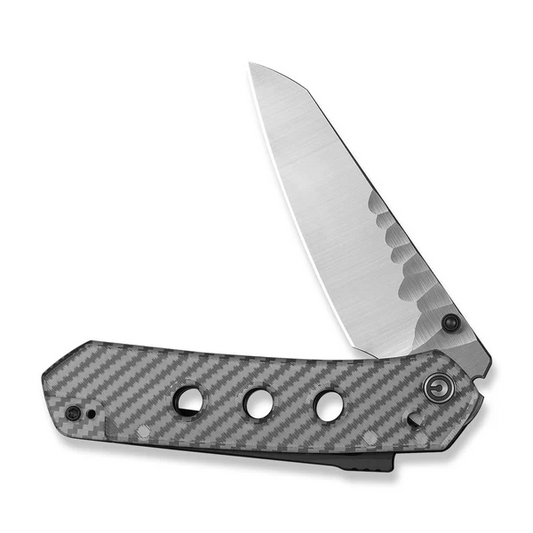 CIVIVI Knives™ Vision FG Superlock C22036-8 Black & Gray Clear Lexan Nitro-V Stainless Steel Pocket Knife