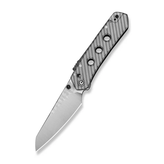 CIVIVI Knives™ Vision FG Superlock C22036-8 Black & Gray Clear Lexan Nitro-V Stainless Steel Pocket Knife