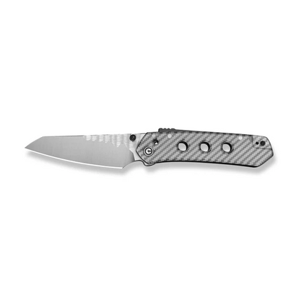 CIVIVI Knives™ Vision FG Superlock C22036-8 Black & Gray Clear Lexan Nitro-V Stainless Steel Pocket Knife