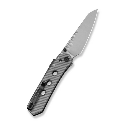CIVIVI Knives™ Vision FG Superlock C22036-8 Black & Gray Clear Lexan Nitro-V Stainless Steel Pocket Knife