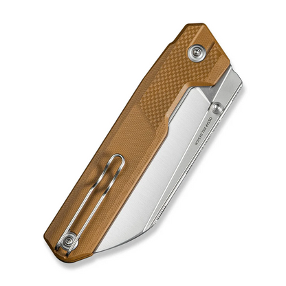 CIVIVI Knives™ Hid Liner Lock C23008-3 Brown G10 14C28N Stainless Steel Pocket Knife