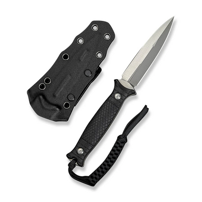 CIVIVI Knives™ Perfrico Fixed Blade C23026-1 Black G10 14C28N Stainless Steel Knife