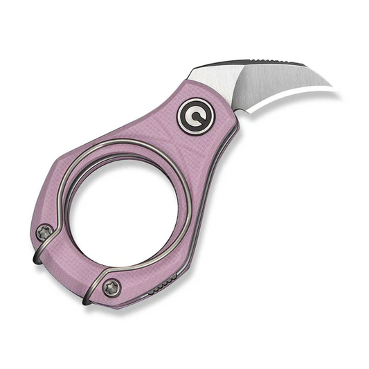 CIVIVI Knives™ Pryus Slip Joint C23038-5 Powder Pink G10 14C28N Stainless Steel Pocket Knife