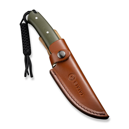CIVIVI Knives™ Cloud Peak Fixed Blade C23044-2 Green G10 Nitro-V Stainless Steel Knife