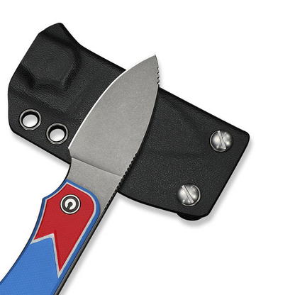 CIVIVI Knives™ Baby Banter Fixed Blade C23045A-1 Red, White & Blue G10 Nitro-V Stainless Steel Knife