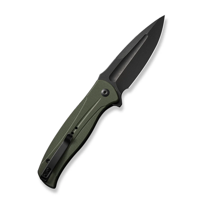 CIVIVI Knives™ Incindie Button Lock C23053-2 OD Green G10 14C28N Stainless Steel Pocket Knife