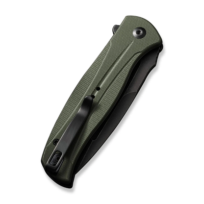 CIVIVI Knives™ Incindie Button Lock C23053-2 OD Green G10 14C28N Stainless Steel Pocket Knife