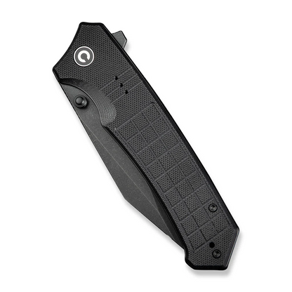 CIVIVI Knives™ Tacticorix Liner Lock C23055-1 Black G10 Nitro-V Stainless Steel Pocket Knife