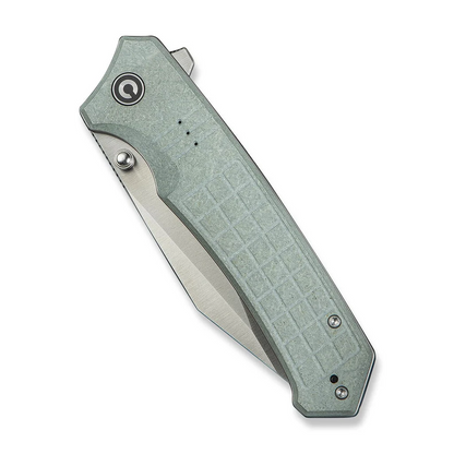 CIVIVI Knives™ Tacticorix Liner Lock C23055-3 Gray Shredded G10 Nitro-V Stainless Steel Pocket Knife