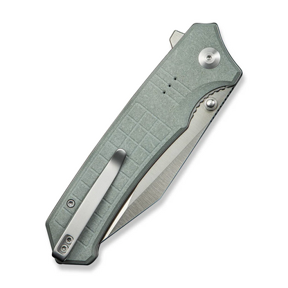 CIVIVI Knives™ Tacticorix Liner Lock C23055-3 Gray Shredded G10 Nitro-V Stainless Steel Pocket Knife