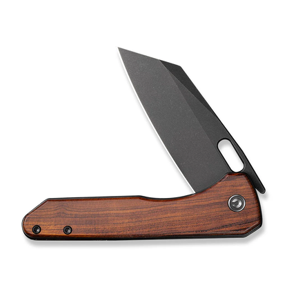 CIVIVI Knives™ Nugz Liner Lock C23060-3 Guibourtia Wood 14C28N Stainless Steel Pocket Knife