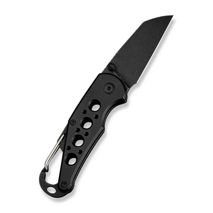 CIVIVI Knives™ Pragma Button Lock C23062B-1 Black Aluminum Nitro-V Stainless Steel Pocket Knife