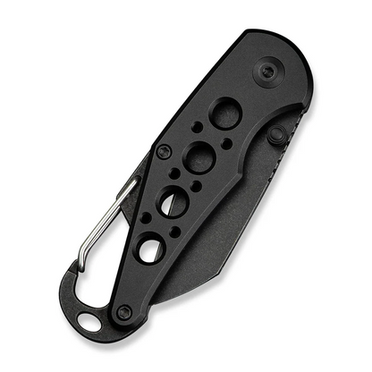 CIVIVI Knives™ Pragma Button Lock C23062B-1 Black Aluminum Nitro-V Stainless Steel Pocket Knife