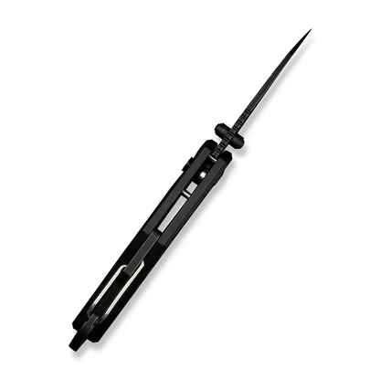 CIVIVI Knives™ Pragma Button Lock C23062B-1 Black Aluminum Nitro-V Stainless Steel Pocket Knife
