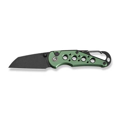 CIVIVI Knives™ Pragma Button Lock C23062B-3 Green Aluminum Nitro-V Stainless Steel Pocket Knife