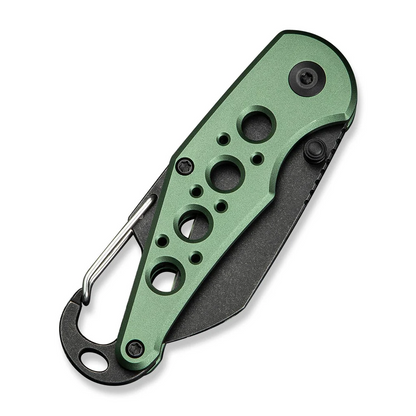 CIVIVI Knives™ Pragma Button Lock C23062B-3 Green Aluminum Nitro-V Stainless Steel Pocket Knife