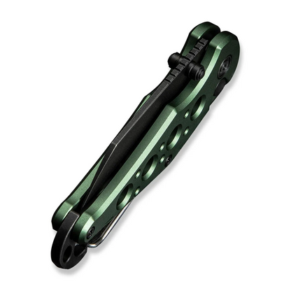 CIVIVI Knives™ Pragma Button Lock C23062B-3 Green Aluminum Nitro-V Stainless Steel Pocket Knife
