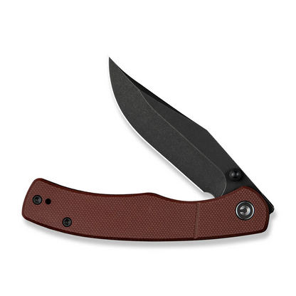 CIVIVI Knives™ Clingman Liner Lock C23065-2 Burgundy G10 Nitro-V Stainless Steel Pocket Knife