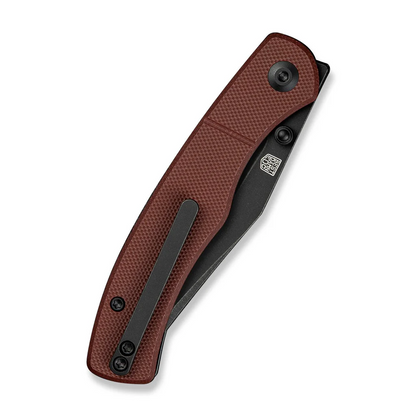 CIVIVI Knives™ Clingman Liner Lock C23065-2 Burgundy G10 Nitro-V Stainless Steel Pocket Knife