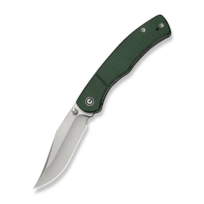 CIVIVI Knives™ Clingman Liner Lock C23065-4 Green Canvas Micarta Nitro-V Stainless Steel Pocket Knife