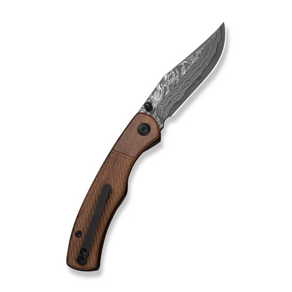 CIVIVI Knives™ Clingman Liner Lock C23065B-DS1 Guibourtia Wood Damascus Steel Pocket Knife
